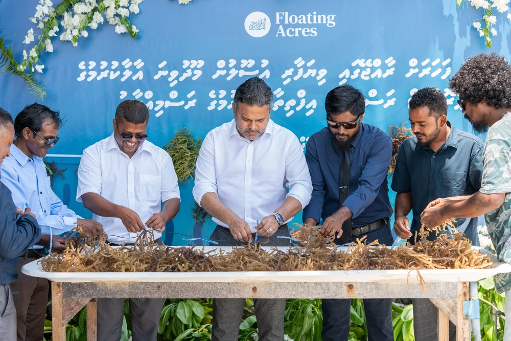 މިނިސްޓަރ އަޙްމަދު ޝިޔާމް ބ. ފެހެންދޫގައި ވިޔަފާރި އުސޫލުން މޫދުވިނަ މަޝްރޫޢު ފައްޓަވައި ދެއްވުން